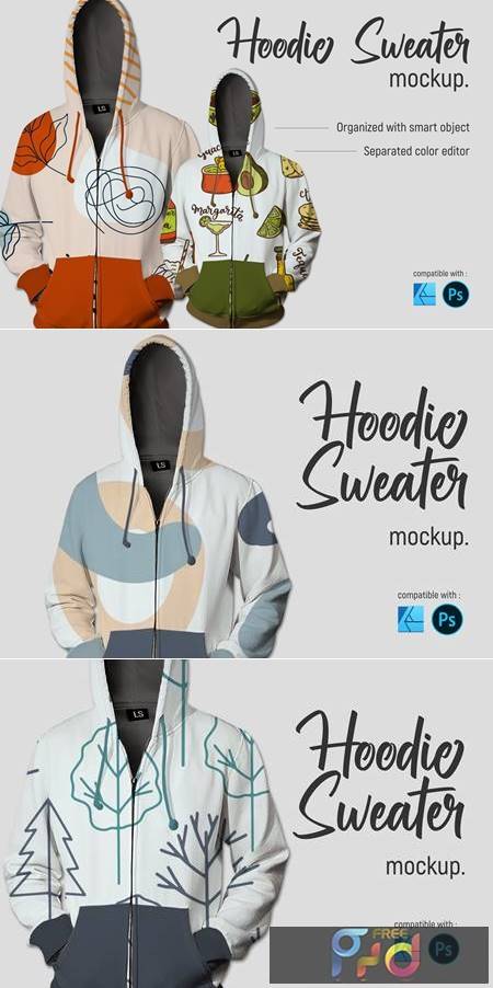 Hoodie Sweater   Mockup