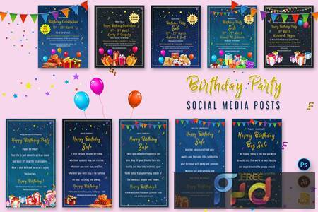 FreePsdVn.com 2102386 SOCIAL birthday party social media posts gybkf75