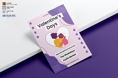 FreePsdVn.com 2102418 VECTOR valentines day flyer template vol 10 wsh4s3l cover