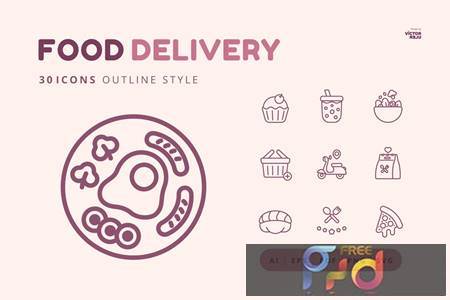 FreePsdVn.com 2102434 VECTOR 30 icons food delivery outline style ujcuzwk