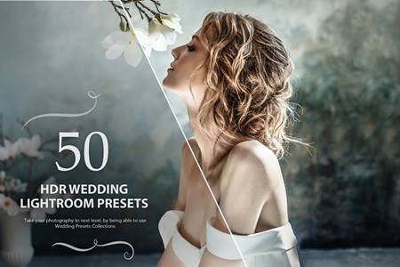 FreePsdVn.com 2103006 PRESET 50 hdr wedding lightroom presets 5784152 cover