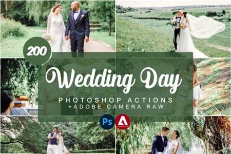 FreePsdVn.com 2103059 ACTION wedding day photoshop actions 7506298 cover