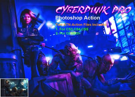 FreePsdVn.com 2103070 ACTION cyberpunk pro photoshop action 5299609 cover