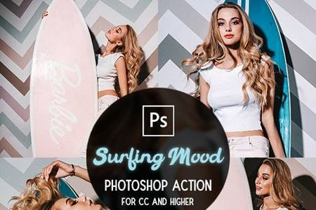 FreePsdVn.com 2103078 ACTION surfing mood photoshop action 29882964 cover