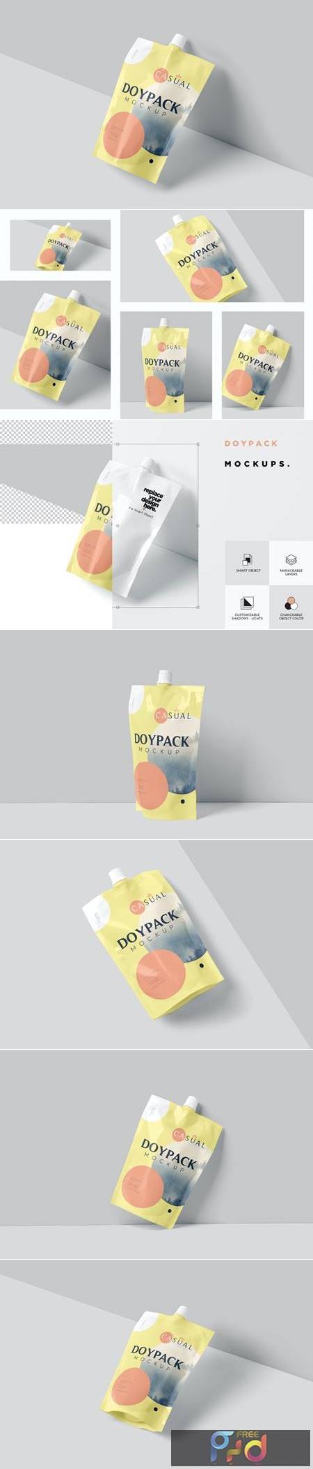 Doypack Mockups