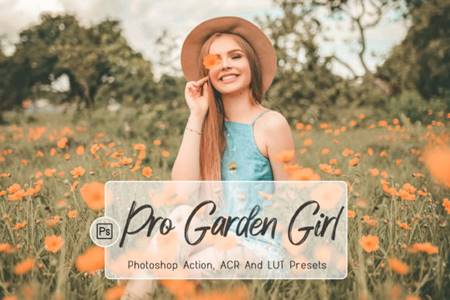 FreePsdVn.com 2103259 ACTION 10 pro garden girl photoshop actions 8754487 cover