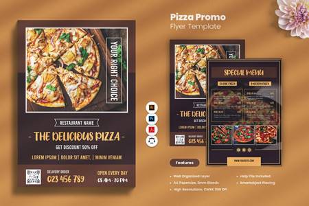 FreePsdVn.com 2103290 TEMPLATE pizza promo flyer umcquwe cover