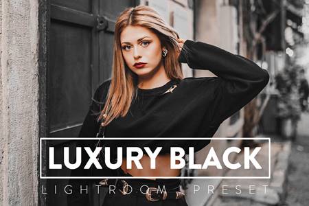 Freepsdvn.com 2103343 Preset 10 Luxury Black Lightroom Presets E8ravls Cover