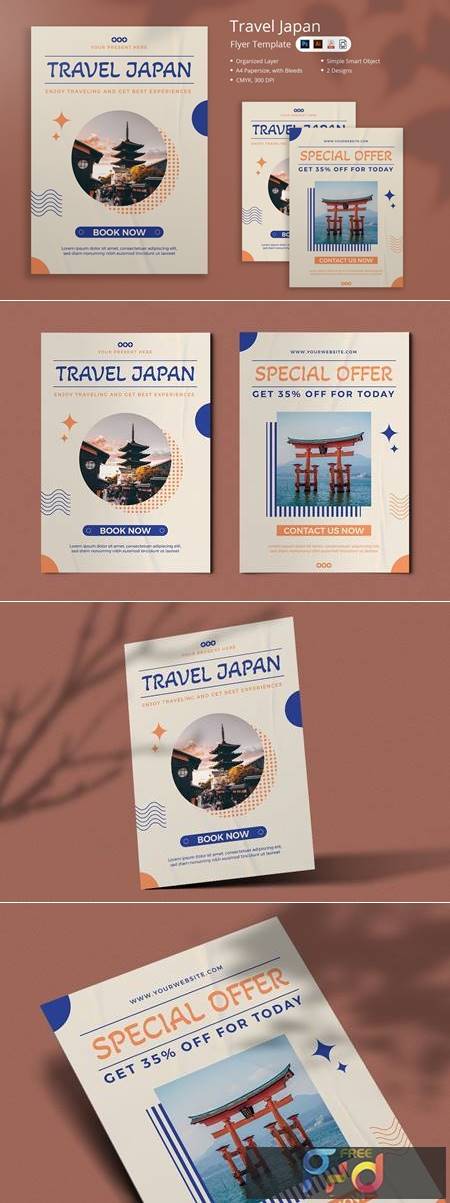 Travel Japan Flyer