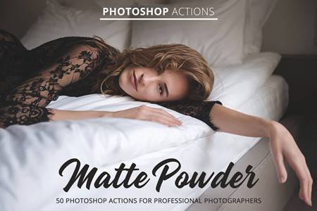 FreePsdVn.com 2104001 ACTION matte powder actions for photoshop 4847029 cover