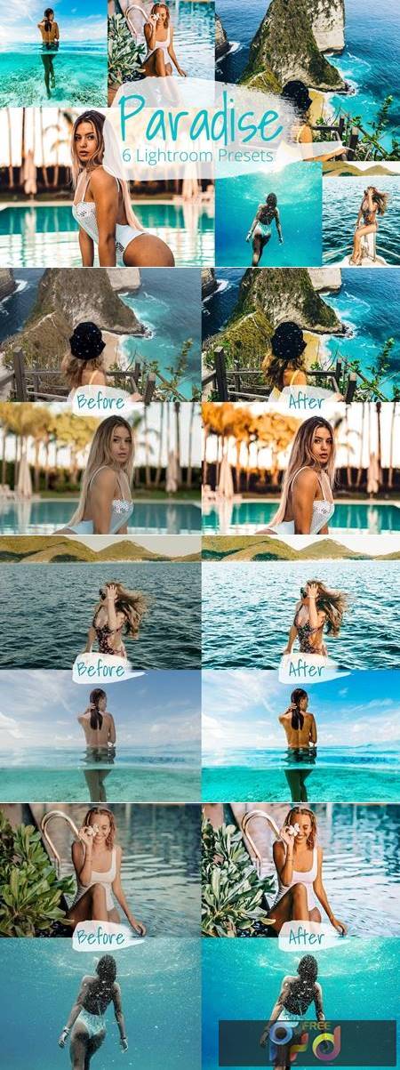 Paradise  Lightroom Preset Pack