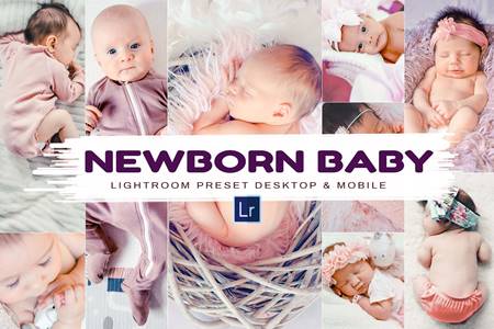 FreePsdVn.com 2104032 PRESET 10 newborn baby lightroom presets 5878537 cover