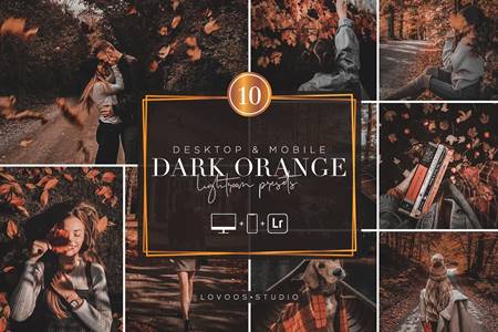 DARK ORANGE – Lightroom Presets 5987734