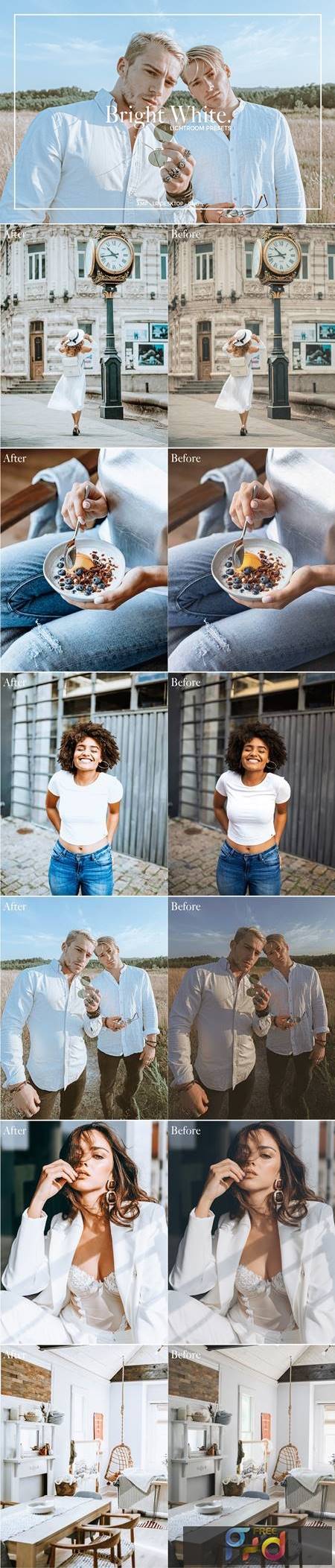 BRIGHT WHITE LIGHTROOM PRESETS