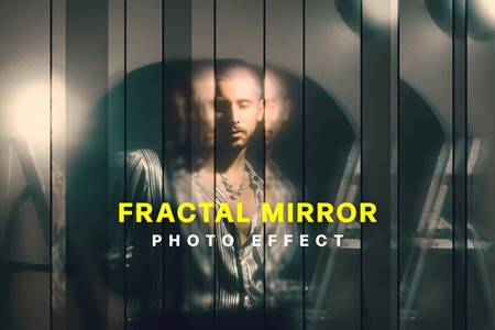 Freepsdvn.com 2104207 Action Strip Fractal Mirror Photo Effect Slcx523 Cover