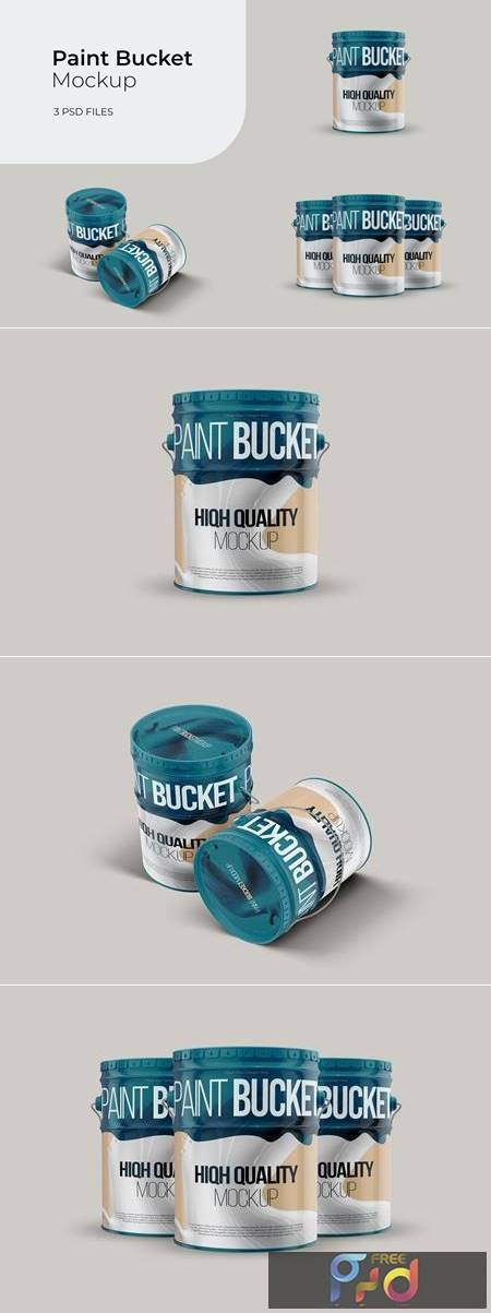 Paint bucket mockup