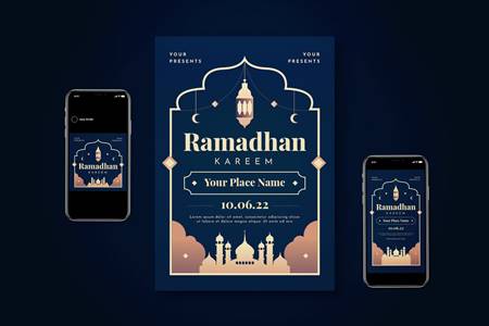 FreePsdVn.com 2104478 TEMPLATE ramadhan kareem flyer set ddl7hhs cover