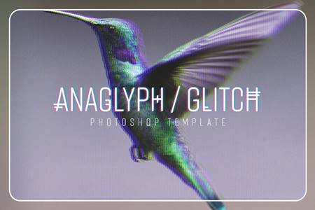 FreePsdVn.com 2104515 ACTION anaglyph glitch photoshop template 5794468 cover