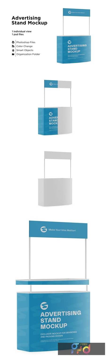 Advertising Stand Mockup 6063293 1