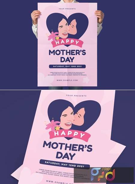 FreePsdVn.com 2105094 TEMPLATE mothers day flyer mh58san