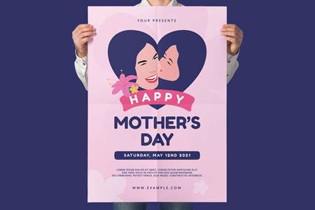 FreePsdVn.com 2105094 TEMPLATE mothers day flyer mh58san cover