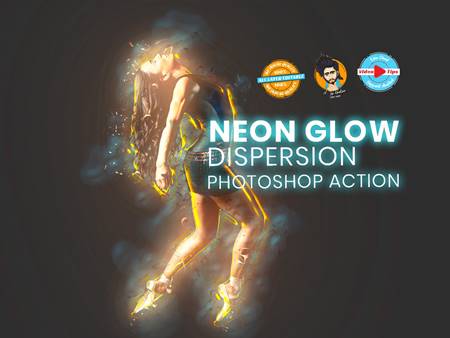 FreePsdVn.com 2105136 ACTION neon glow dispersion 5980603 cover