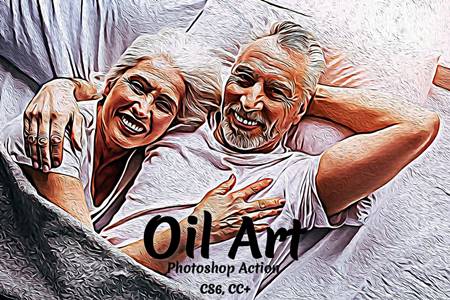 FreePsdVn.com 2105287 ACTION oil art photoshop action 5908120 cover