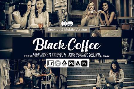 FreePsdVn.com 2105295 PRESET black coffee lightroom presets 5155800 cover