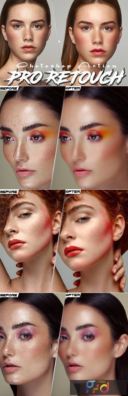 Professional Skin Photoshop Action AF2MQ35 -
