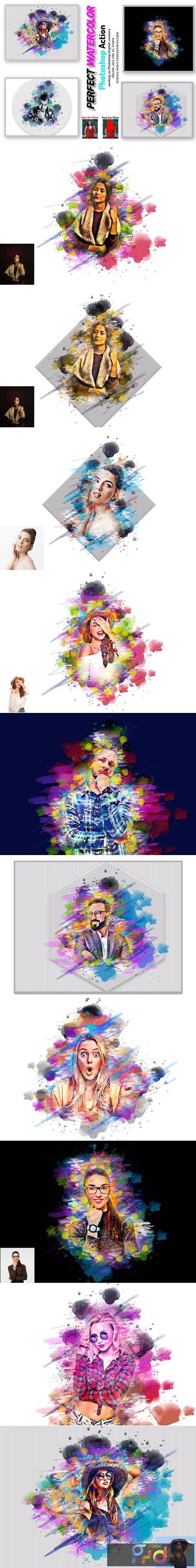 Perfect Watercolor Photoshop Action 5778907 1