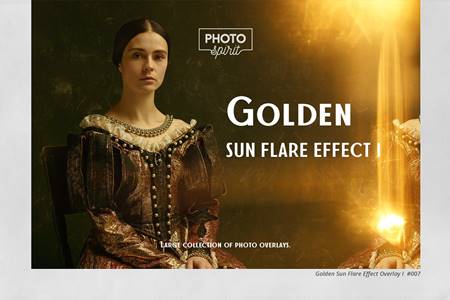 FreePsdVn.com 2106103 ACTION golden sun flare overlay effect i 5801456 cover