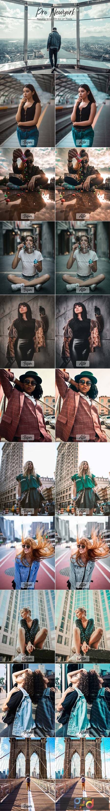 Photoshop Actions LUT New York