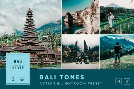 Freepsdvn.com 2106160 Preset Bali Tones Action Lightroom Preset Qxxnl5g Cover
