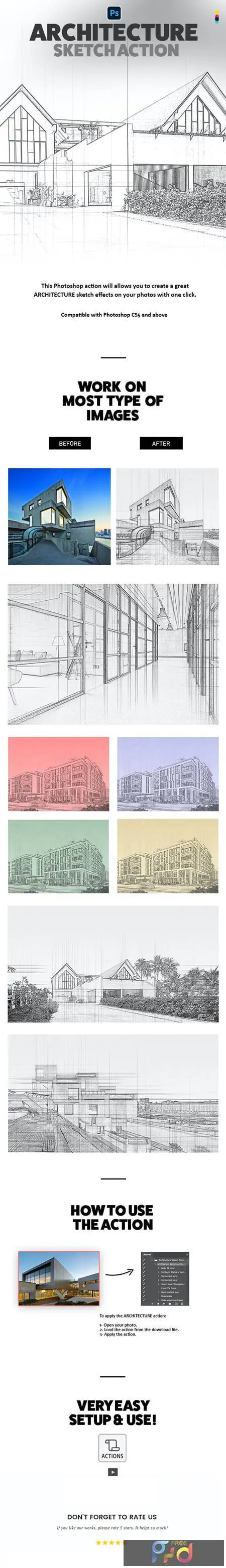 Architecture Sketch Action
