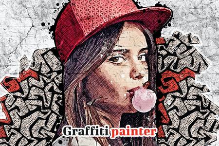 FreePsdVn.com 2106489 ACTION graffiti painter photoshop action vap6ts3 cover