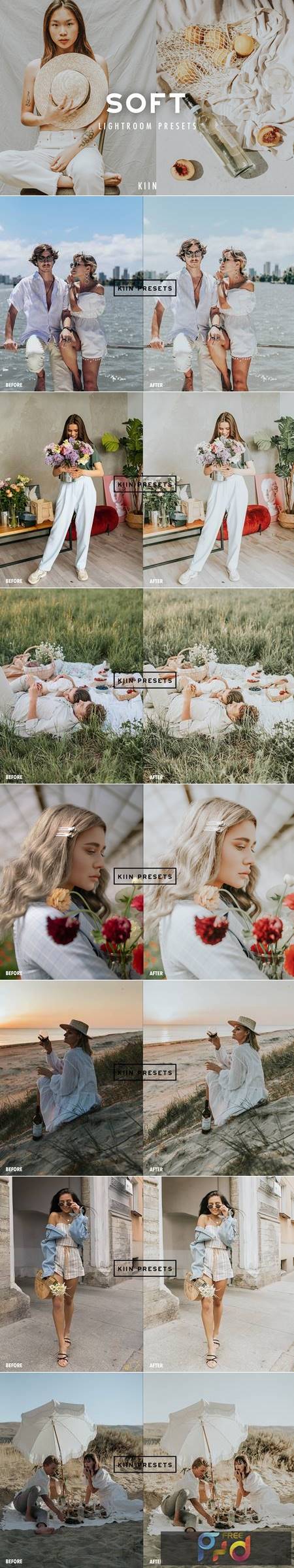 5 SOFT AND AIRY LIGHTROOM PRESETS 6115156 1