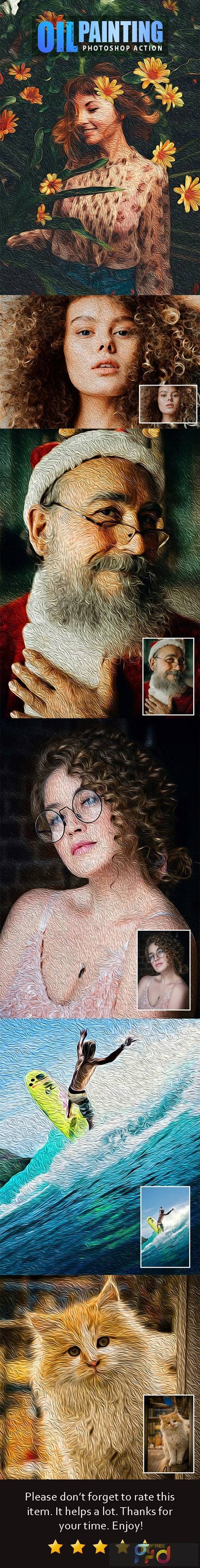 Oil Painting Photoshop Action 32309443 1