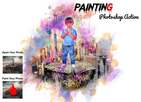 FreePsdVn.com 2108164 ACTION painting photoshop action 6272899 cover
