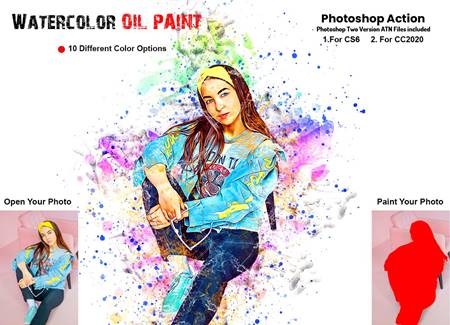 FreePsdVn.com 2108246 ACTION watercolor oil paint ps action 6258660 cover