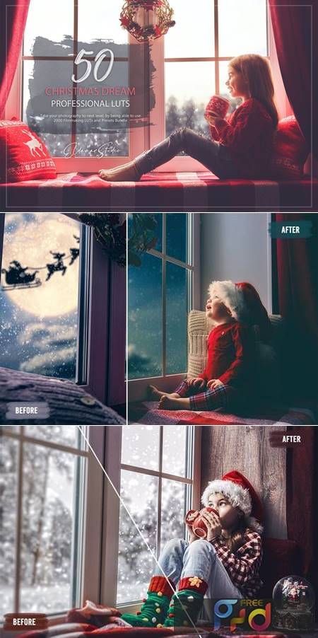 Christmas Dream LUTs and Presets Pack