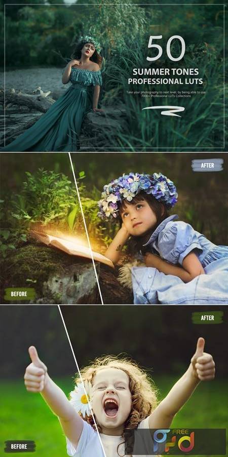 Summer Tones LUTs and Presets Pack