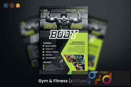 Freepsdvn.com 2109096 Template Gym And Fitness Flyer Template Cnxra7y