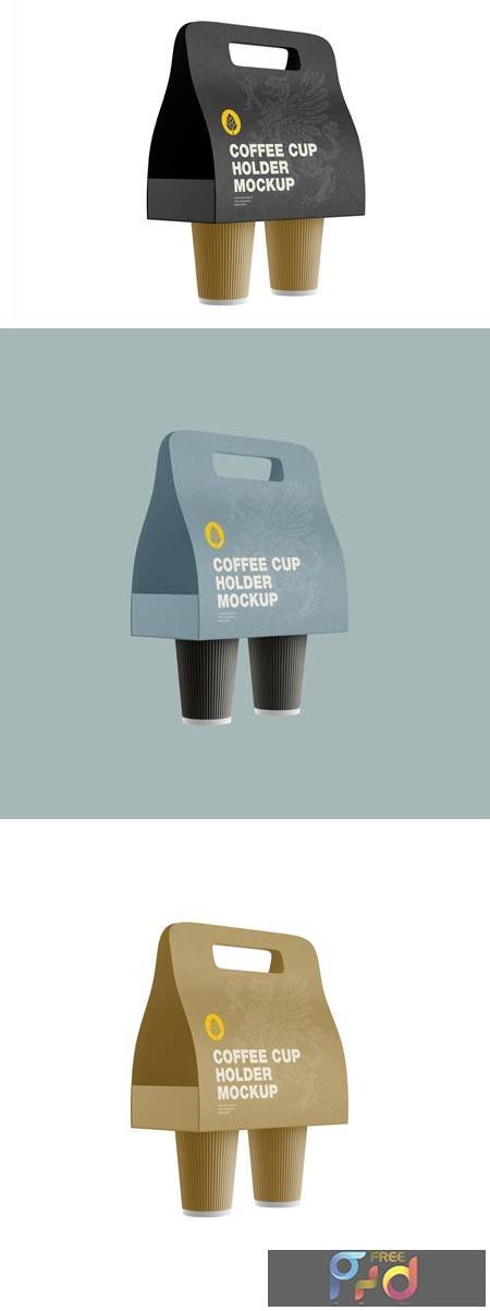Coffee Cups Holder Mockup D3F9FY2 1