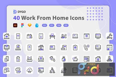Freepsdvn.com 2109220 Vector Dygo Work From Home Icons Qpe82sg