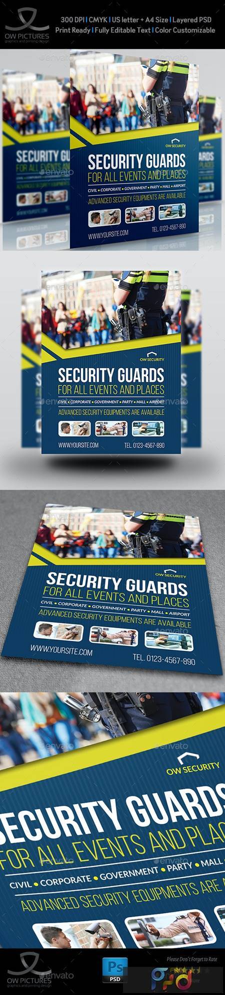 Security Guards Flyer Template