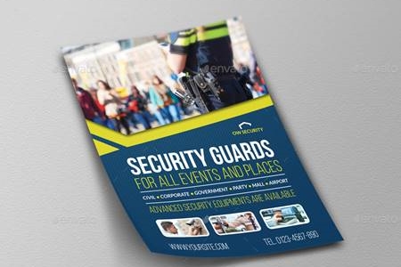 FreePsdVn.com 2110004 TEMPLATE security guards flyer template 21263322 cover