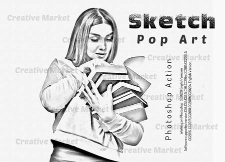 FreePsdVn.com 2110011 ACTION sketch pop art ps action 6497428 cover