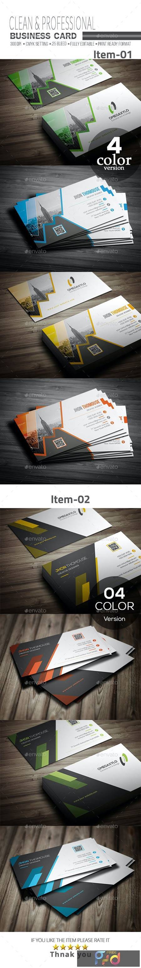 Business Card Bundle 2 In 1