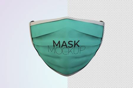 FreePsdVn.com 2110158 MOCKUP front view face protection mask mockup afd765s cover