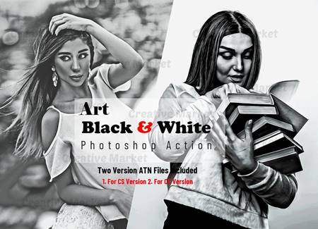 FreePsdVn.com 2110447 ACTION art black white photoshop action 6563954 cover